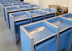 自动BOAO品牌升降屏风报价三人位机考卡座