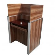 自动BOAO品牌升降屏风报价三人位机考卡座